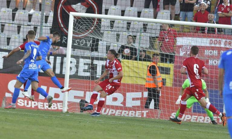 Chindia – Dinamo 1-0 | Înfrângere fără șut pe poartă pentru elevii lui Dario Bonetti