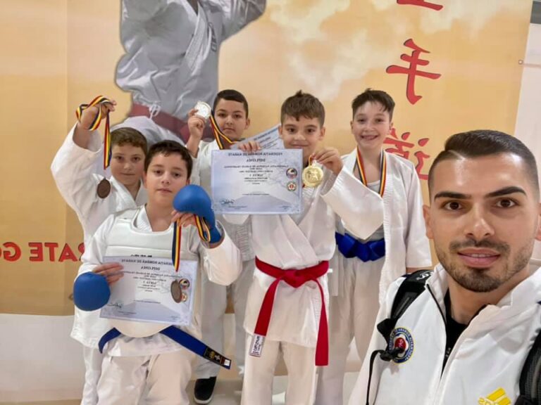 “Fabrica” de campioni la karate Goju-Ryu din Buzău