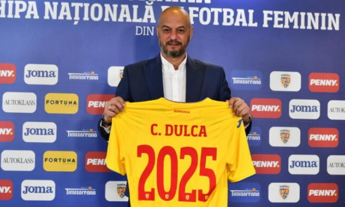 Cristian Dulca, despre echipa națională de fotbal feminin: ,,Sunt mulțumit de evoluție și de modul în care s-au comportat”