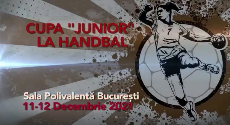 Cupa Junior la mini handbal și junioare 4 are loc în perioada 11-12 decembrie, la Sala Polivalentă din București