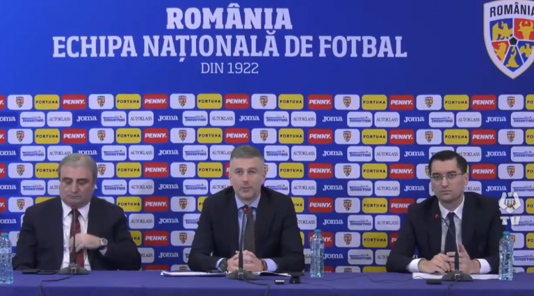 Edi Iordănescu este noul selecționer al naționalei României. Antrenorul a fost prezentat oficial