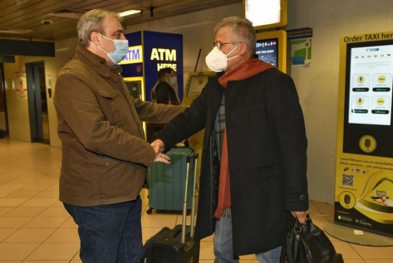 Stoichiță l-a întâmpinat pe Boloni la aeroport: 99% el va fi noul selecționer