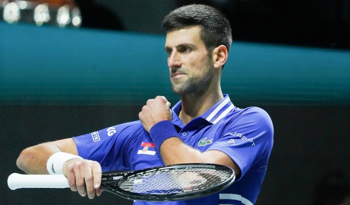 Novak Djokovic - Croatia - Davis Cup Finals 2021 - Semifinal 1