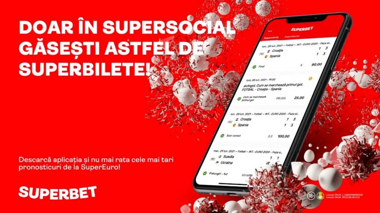 Sport Total FM îți propune biletul de weekend la Superbet! Hai și tu pe SuperSocial!