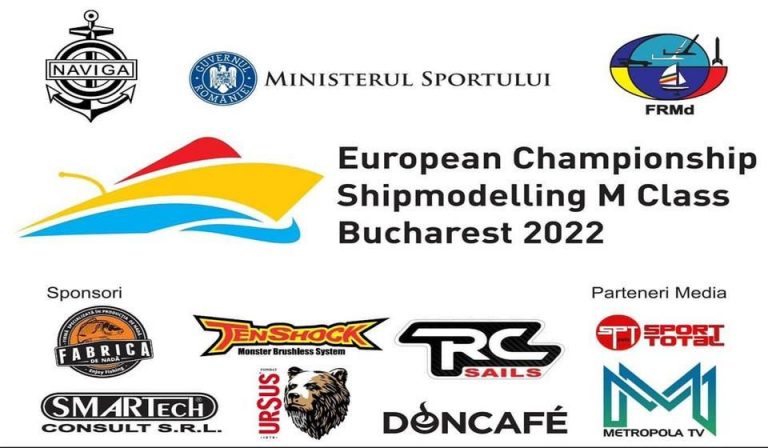 Campionatul European de Navomodele are loc în perioada 28 iulie – 5 august, în București. Este prima competiție europeană de navomodelism organizată în România