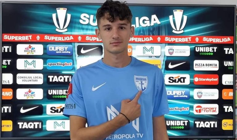 Fiul lui Gică Popescu a fost transferat la FC Voluntari. Tânărul de 19 ani a semnat un contract pe o perioadă de 4 ani