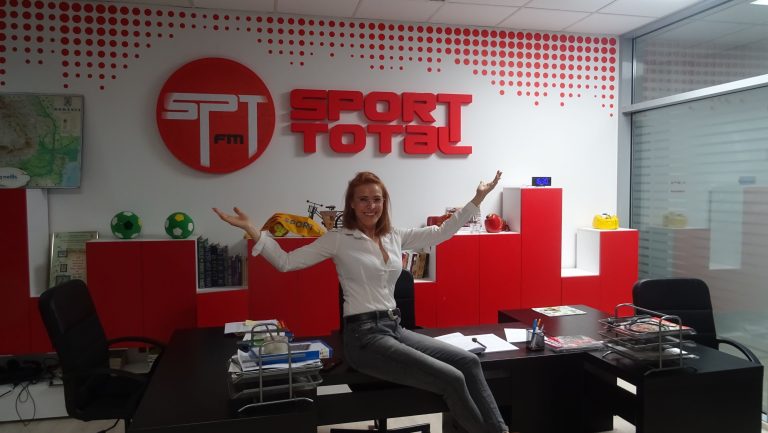 Monica Davidescu, în premieră la Radio Sport Total FM