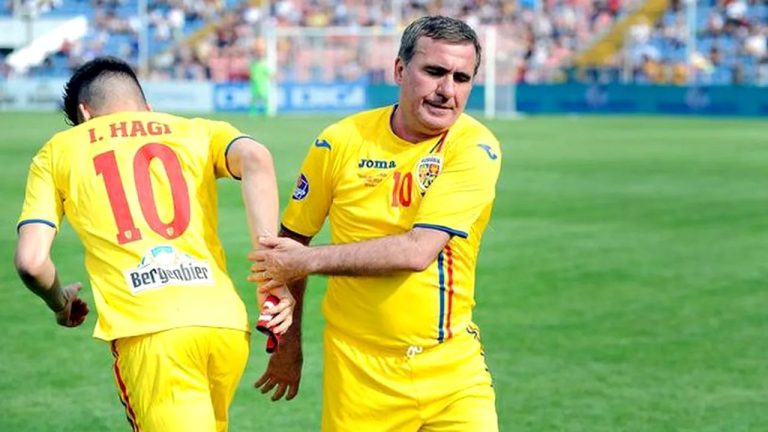 Gică Hagi a acceptat să antreneze naționala României. Foști mari fotbaliști ai României se vor duela cu selecţionată FIFPro Europe