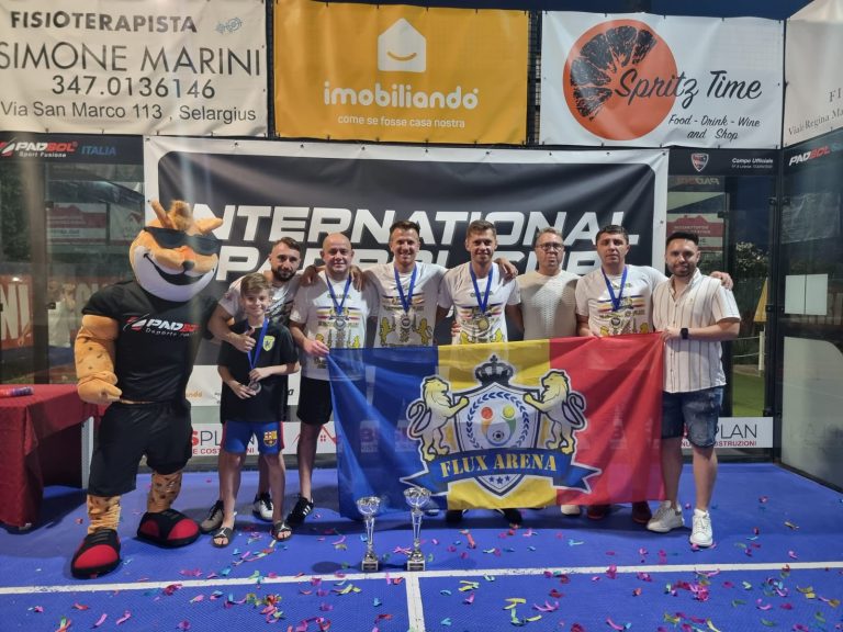 Performanță extraordinară pentru padbolul românesc la International Cup Sardinia: finala a fost disputată de două echipe tricolore