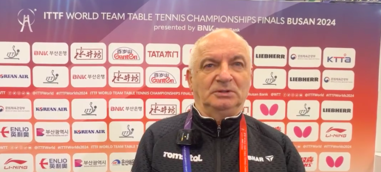 Audio | Viorel Filimon, mândru de calificarea naționalei feminine de tenis de masă la Jocurile Olimpice: “O veste mare!”
