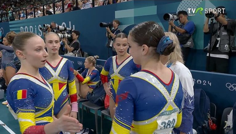 Echipa feminină de gimnastică a României a obținut locul 7 în finala de la Paris. Gimnastele au revenit într-o finală olimpică pe echipe după 12 ani de pauză