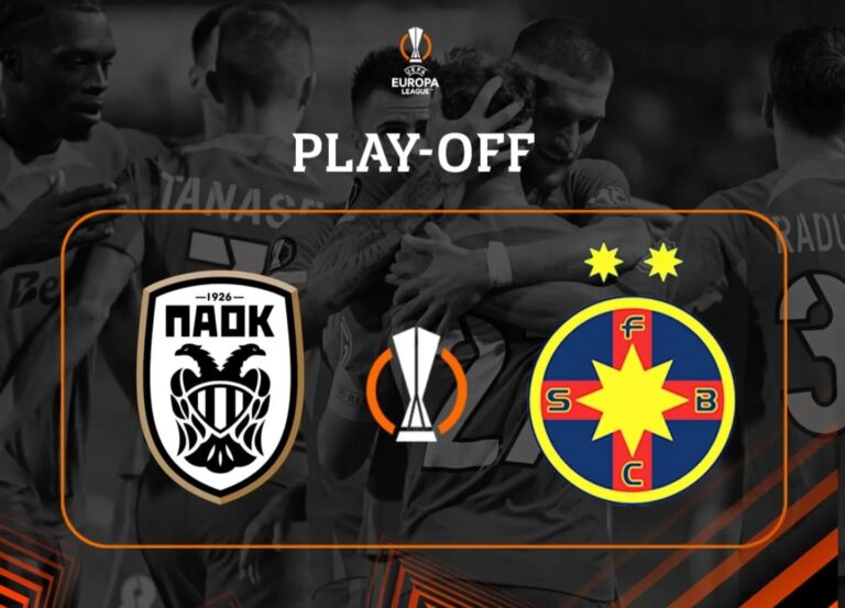 FCSB – PAOK, în Play-Off-ul pentru optimile Europa League