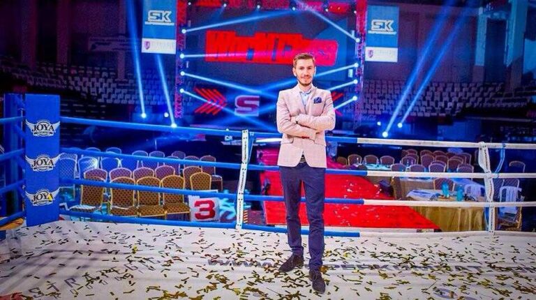 Alin Huiu, în direct la Sport Total FM! Totul despre galele de K1 pe care le organizează