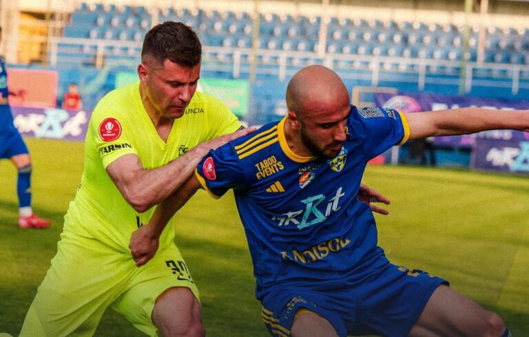 Unirea Slobozia – Poli Iași 1-1 | Remiză dramatică la Clinceni, cu doi eliminați, gol anulat și emoții în prelungiri