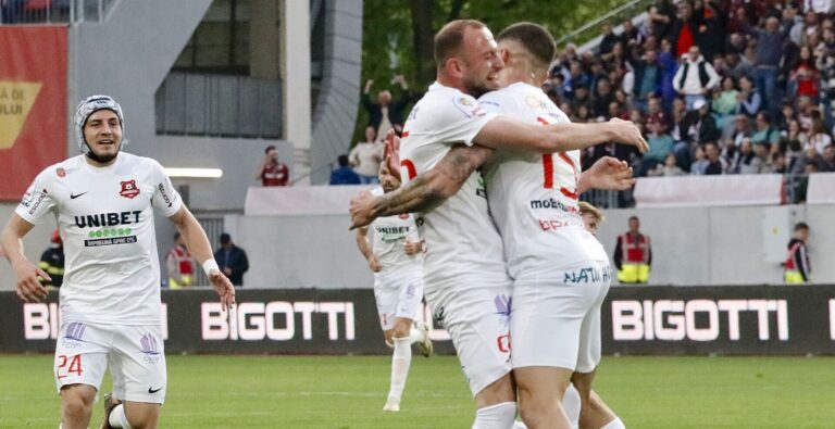 Rapid, eliminată de Hermannstadt în semifinalele Cupei României!