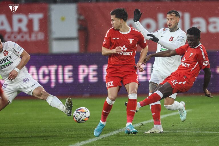 FC Hermannstadt a dominat UTA Arad pe teren propriu, învingând-o cu 3-0