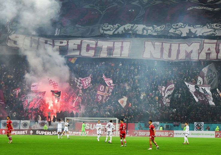 Dinamo, penalizat cu 37.968 lei după incidentele de la derby-ul cu Rapid