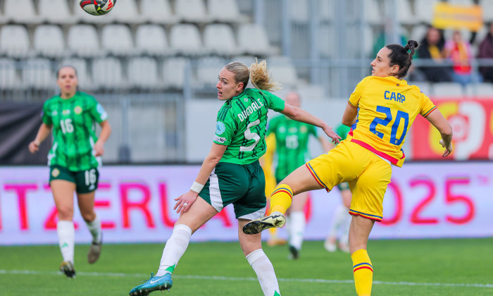 România a suferit o nouă înfrângere în Liga Națiunilor feminină