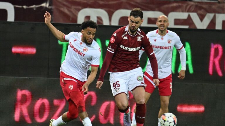 Rapid București a învins Dinamo cu 1-0 în derby-ul play-off-ului Superligii