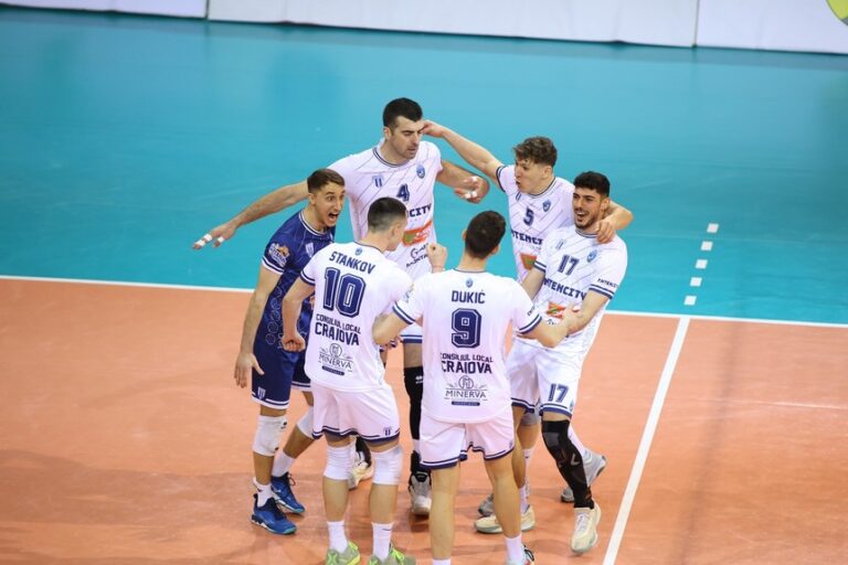 SCM “U” Craiova a încheiat sezonul pe podium, cucerind medaliile de bronz în Divizia A1 de volei masculin