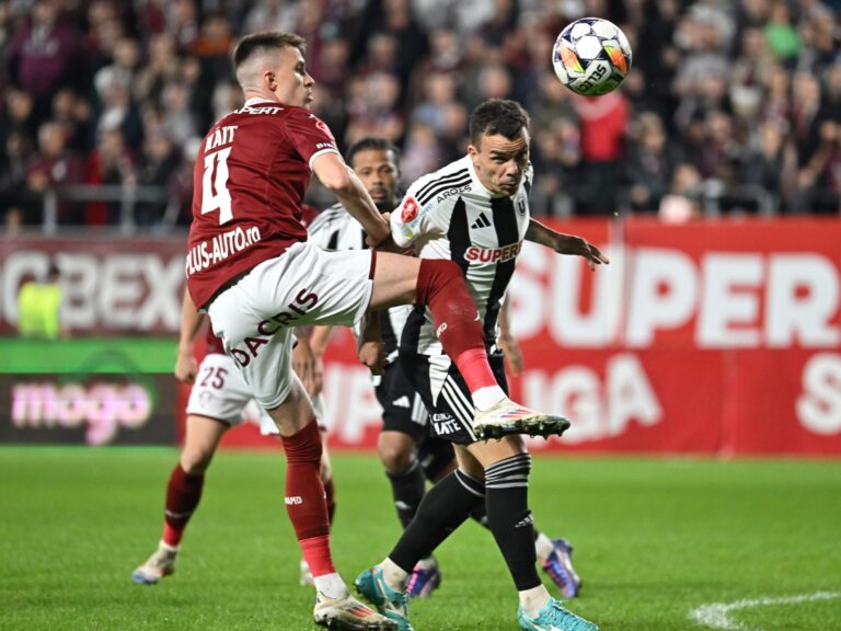 Universitatea Cluj și Rapid au terminat la egalitate într-un meci din play-off-ul Superligii