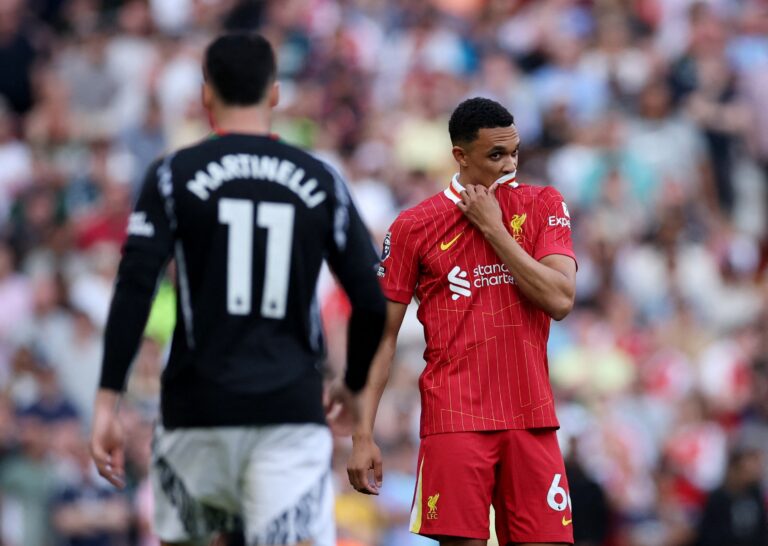 Derby-ul dintre Liverpool și Arsenal s-a încheiat la egalitate, 2-2