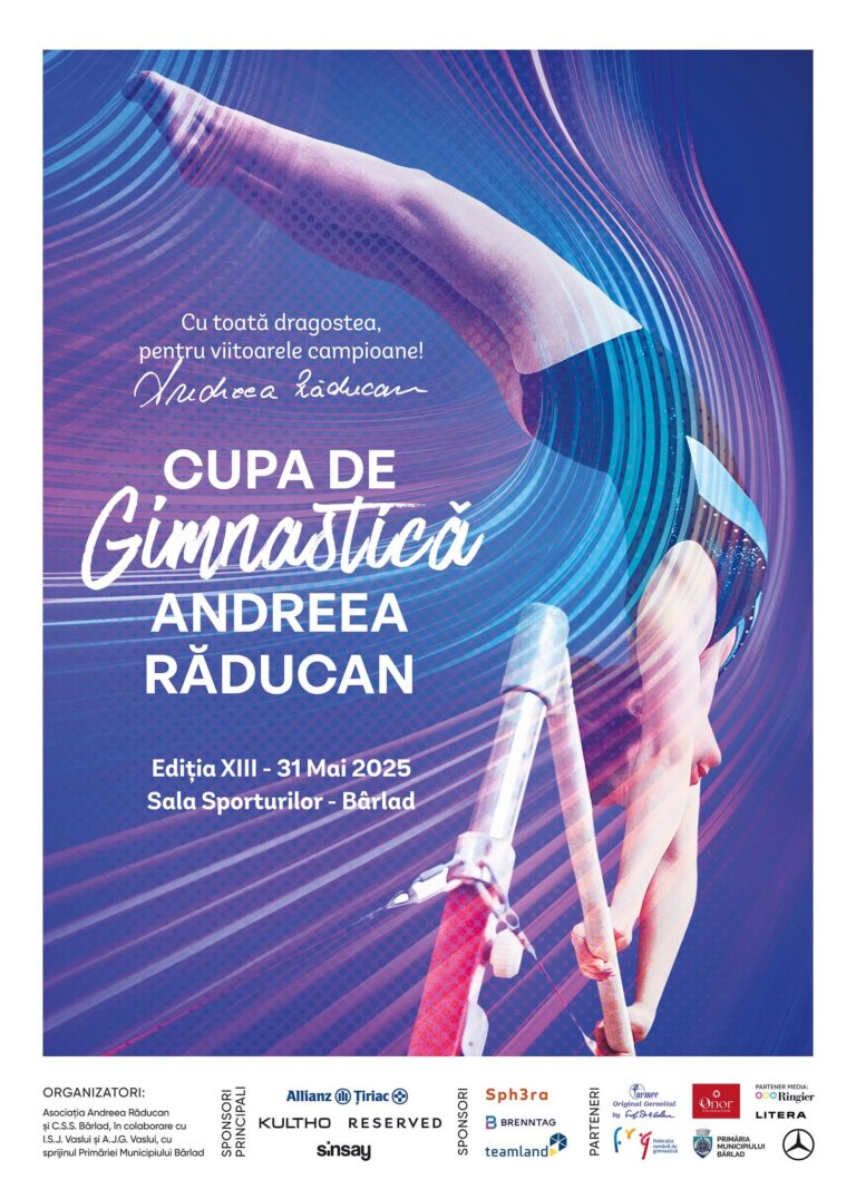 Cupa de Gimnastică Andreea Răducan Ediția a 13-a, Bârlad, 31 Mai 2025