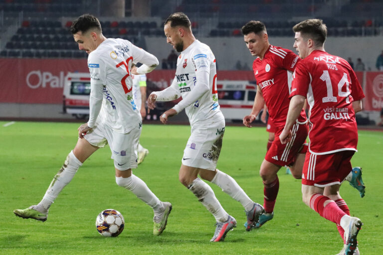 FC Hermannstadt a învins Oțelul Galați cu 2-1