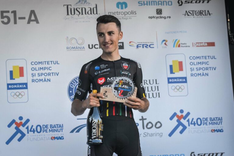 Emil Dima a devenit campion național la contrat în cadrul Campionatului Național de ciclism pe șosea