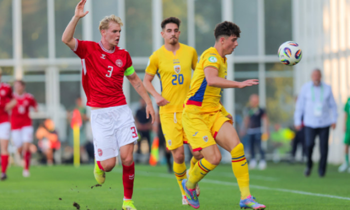 Tricolorii au învins Danemarca la EURO U19