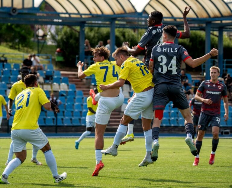 FC Dinamo București a încheiat la egalitate, 3-3, meciul amical cu Motor Lublin din Polonia