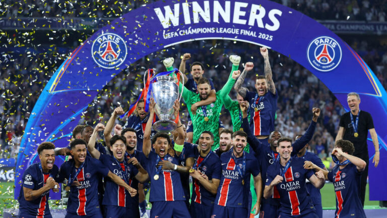 PSG a coborât în clasamentul UEFA chiar după câștigarea Ligii Campionilor