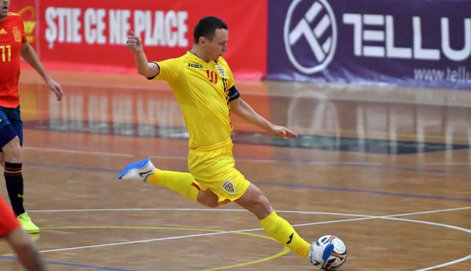Echipa națională de futsal a României va juca contra Ungariei în barajul pentru EURO 2026