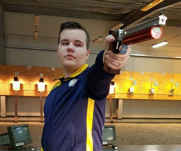 Luca Joldea: campion european la pistol liber 50 de metri (glonț) în cadrul competiției pentru juniori de la Chateauroux