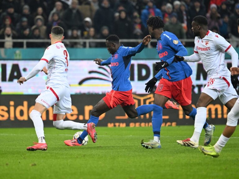 Dinamo victorie împotriva FCSB