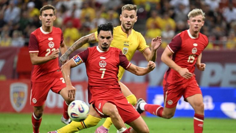 România – Canada 0-3 |  Tricolorii, învinși categoric în meciul amical de pe Arena Națională