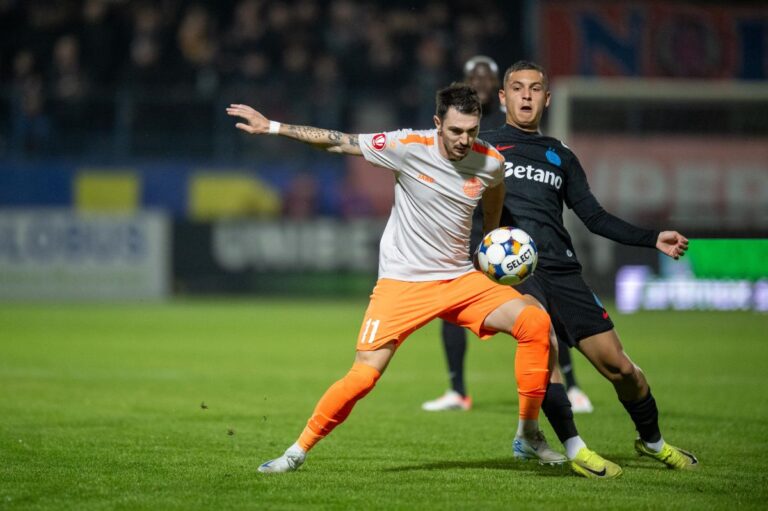 Metaloglobus București prima victorie în Superliga în fața campioanei FCSB, în etapa a 13-a