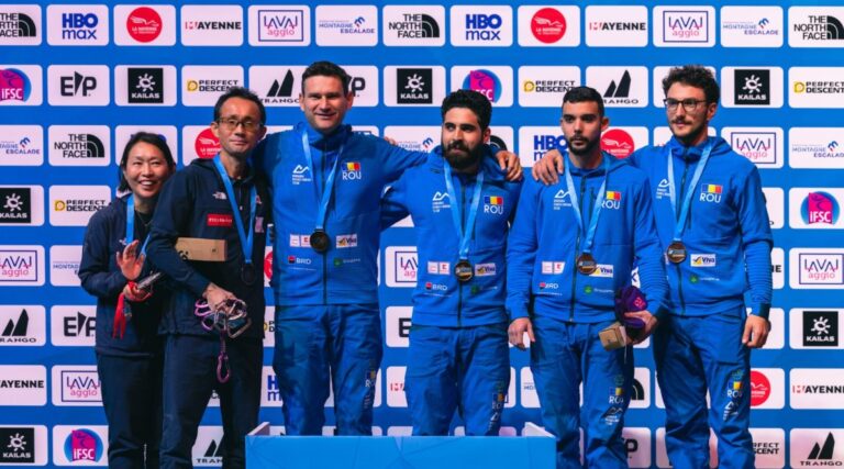 Aur, Argint și Bronz pentru România  la Cupa Mondială de para-escaladă de la Laval