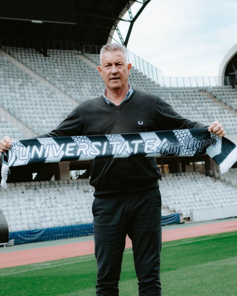 Universitatea Cluj a oficializat joi numirea lui Cristiano Bergodi în funcția de antrenor principal