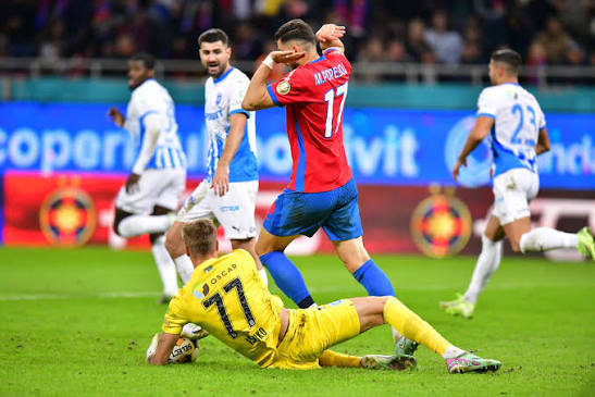 FCSB s-a impus cu 1-0 în fața Universității Craiova în etapa a 12-a a Superligii