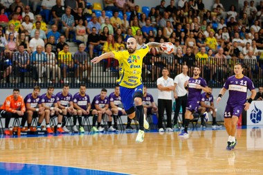 AHC Potaissa Turda a suferit o înfrângere în fața Saint-Raphael Var Handball într-un meci din Grupa A a EHF European League