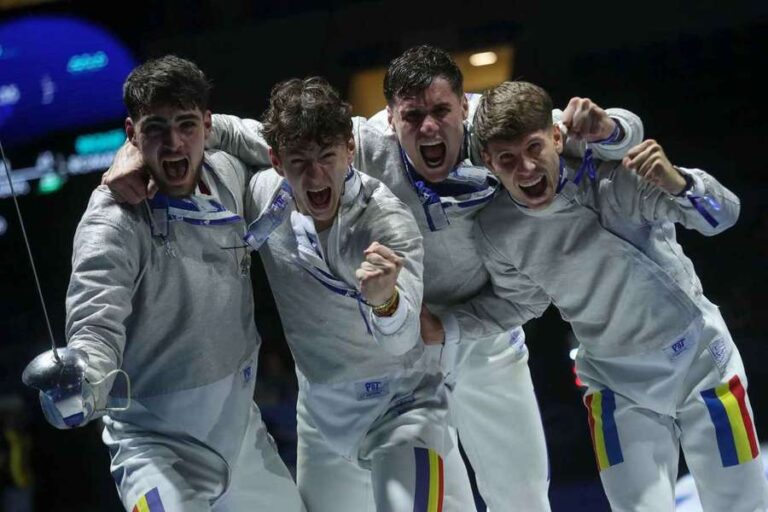 Echipa masculină de sabie a României a încheiat pe locul secund la Cupa Mondială de la Alger