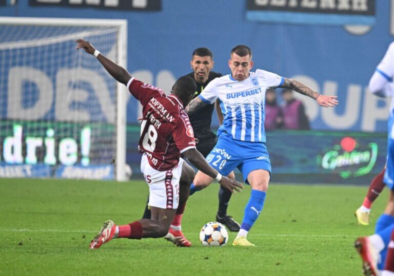 Universitatea Craiova egal cu Rapid București în etapa a 15-a din Superliga