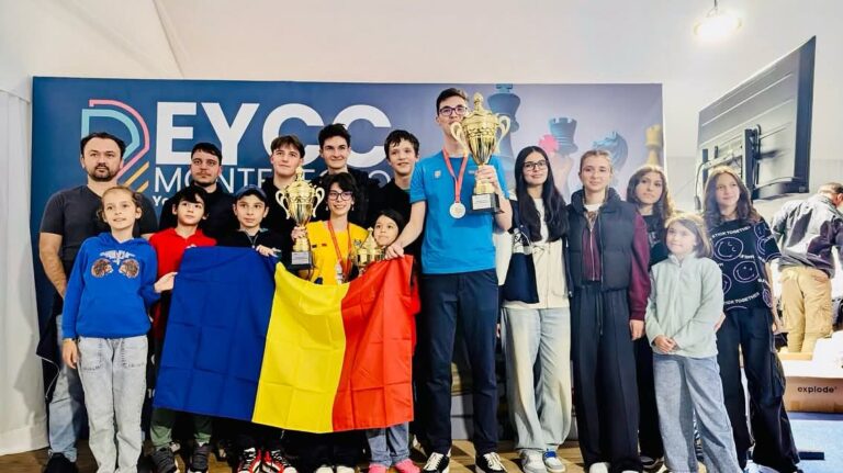 Rezultat remarcabil pentru România la Campionatul European de Tineret la șah!