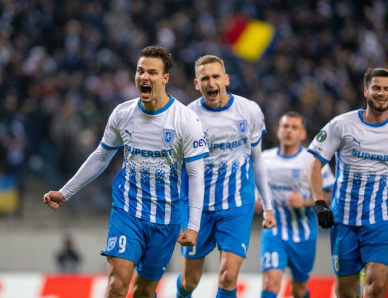 Universitatea Craiova obține o victorie de prestigiu în Conference League