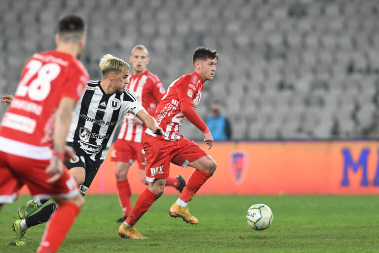 Universitatea Cluj învinge UTA Arad în etapa a 17-a din Superligă  