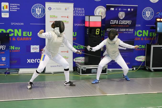CS Rapid București și CSA Steaua București au urcat pe podiumul Cupei Europei la floretă feminin pe echipe