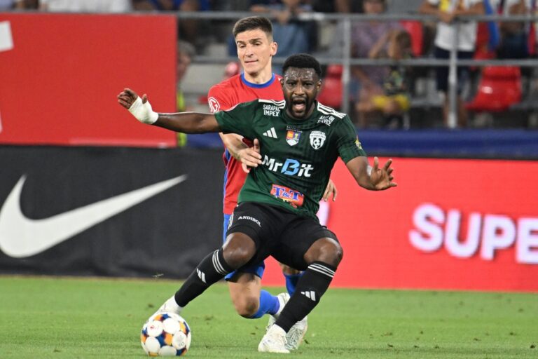 FCSB îmvinge Unirea Slobozia în ultima partidă a etapei a 20-a din Superligă