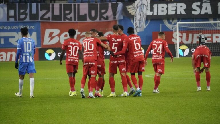 Universitatea Cluj trece de FC Hermannstadt, în etapa a 19-a din Superligă