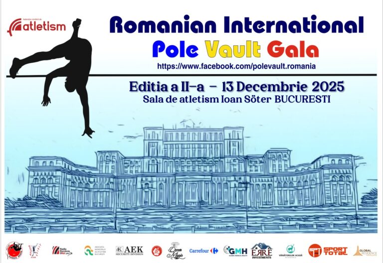 Rezultat remarcabil la internaționalele de săritura cu prăjina ale României